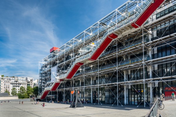 Centre Pompidou: Permanente collectie + toegang tot het dak