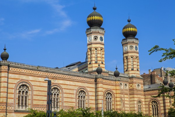 Grande Synagogue de la rue Dohány : entrée rapide