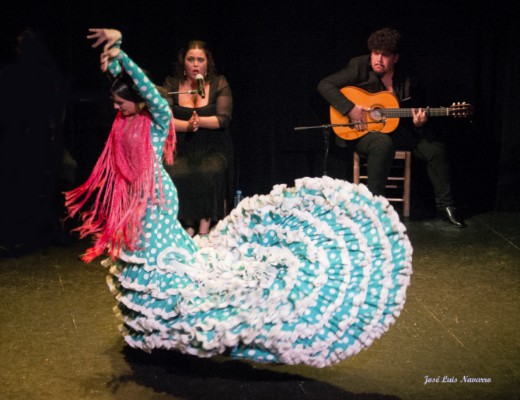 Espectáculo de flamenco en el Teatro Triana