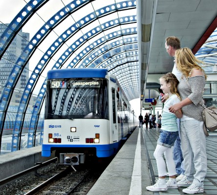 Transport en commun GVB à Amsterdam