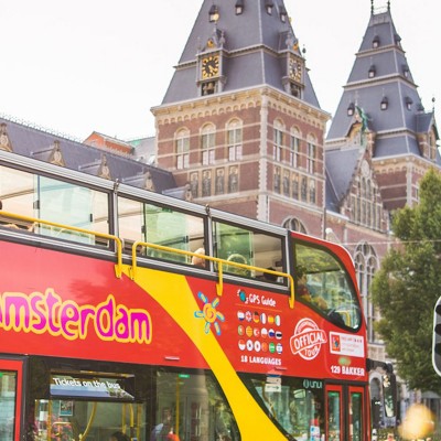 Hop-on Hop-off Bus Tour + Deutsch Audioguide Gruppenticket