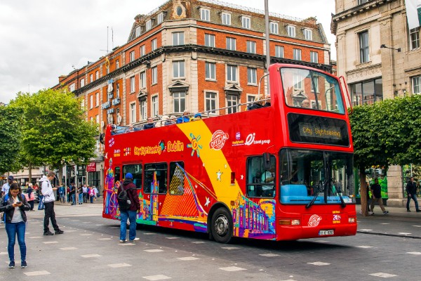 Hop-on Hop-off bustour door Dublin