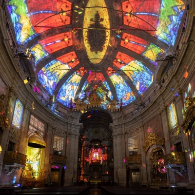 Tickets for Spiritus Light Show at Clérigos Church