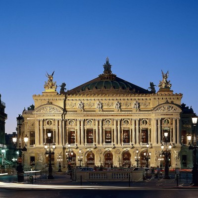 Ópera Garnier: Entrada
