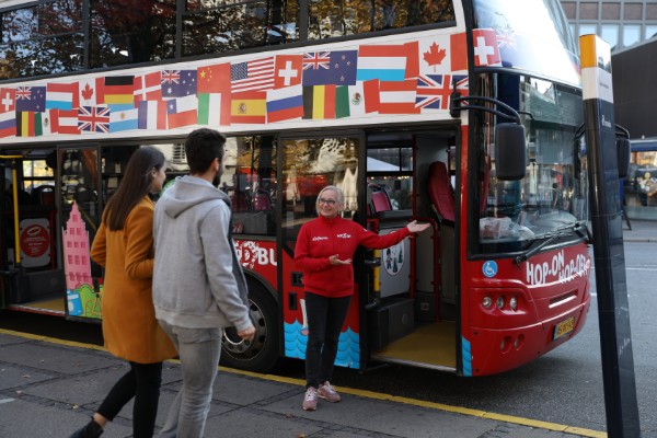 Red Sightseeing Copenhague: Autobús Hop-on Hop-Off